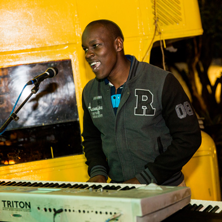 Keyboardist Gervais Katumba